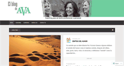 Desktop Screenshot of elblogdeava.com